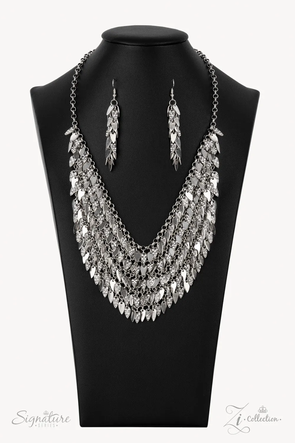 Paparazzi The NaKisha 2021 Zi Collection Silver Necklace