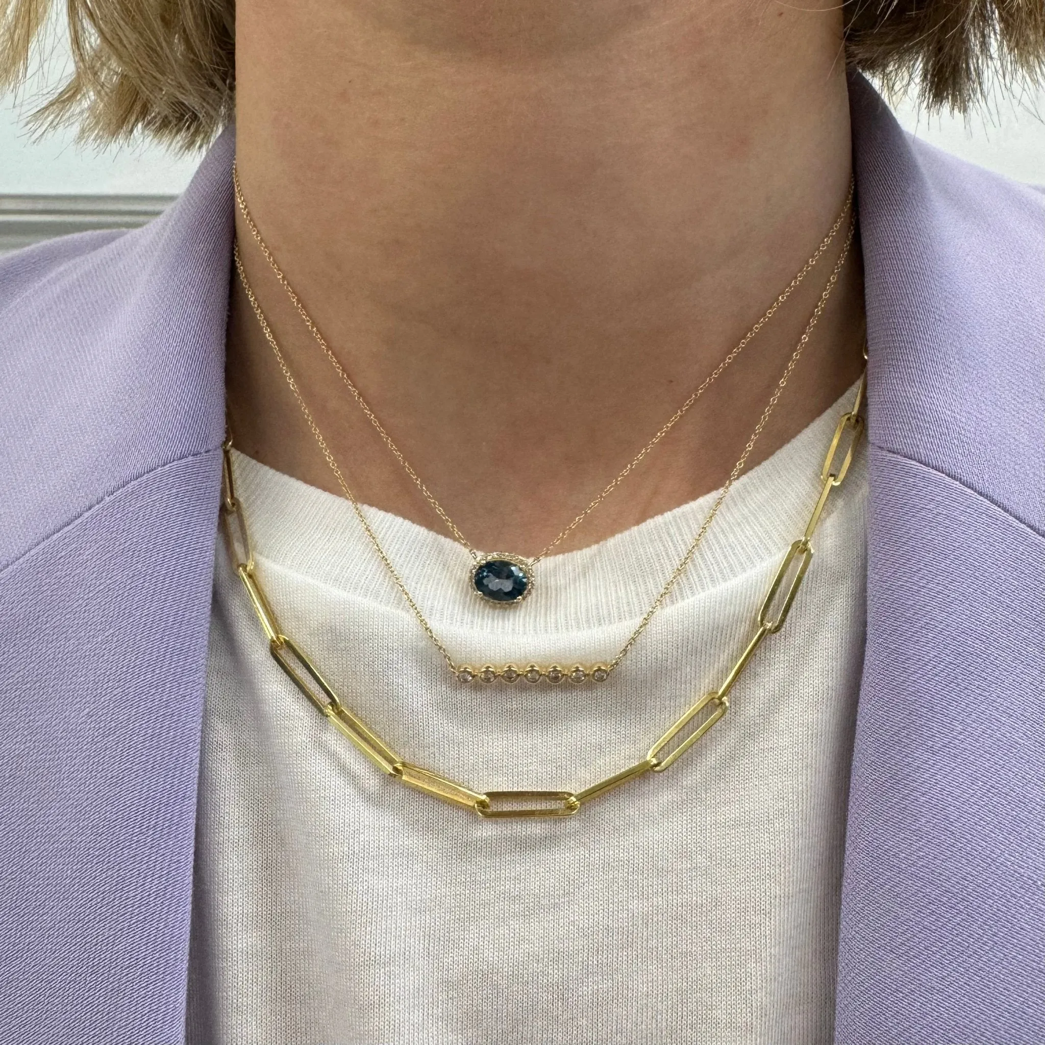 Paper Clip Necklace