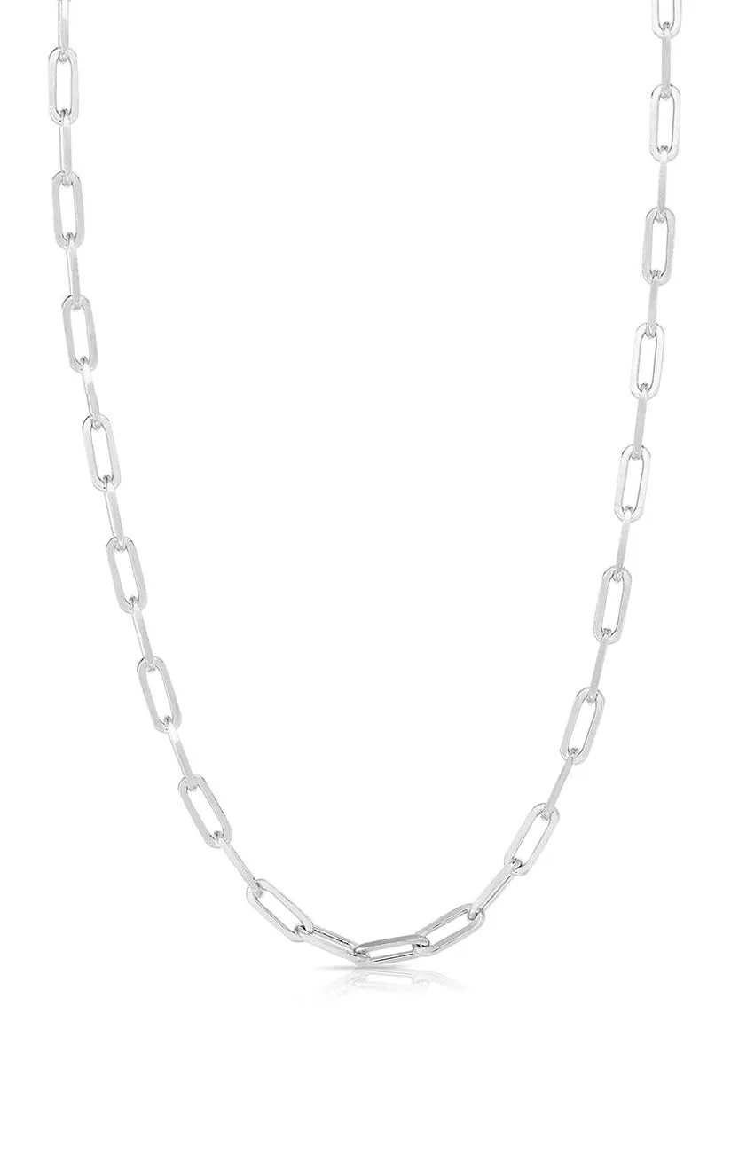 Paperclip Link Chain Necklace