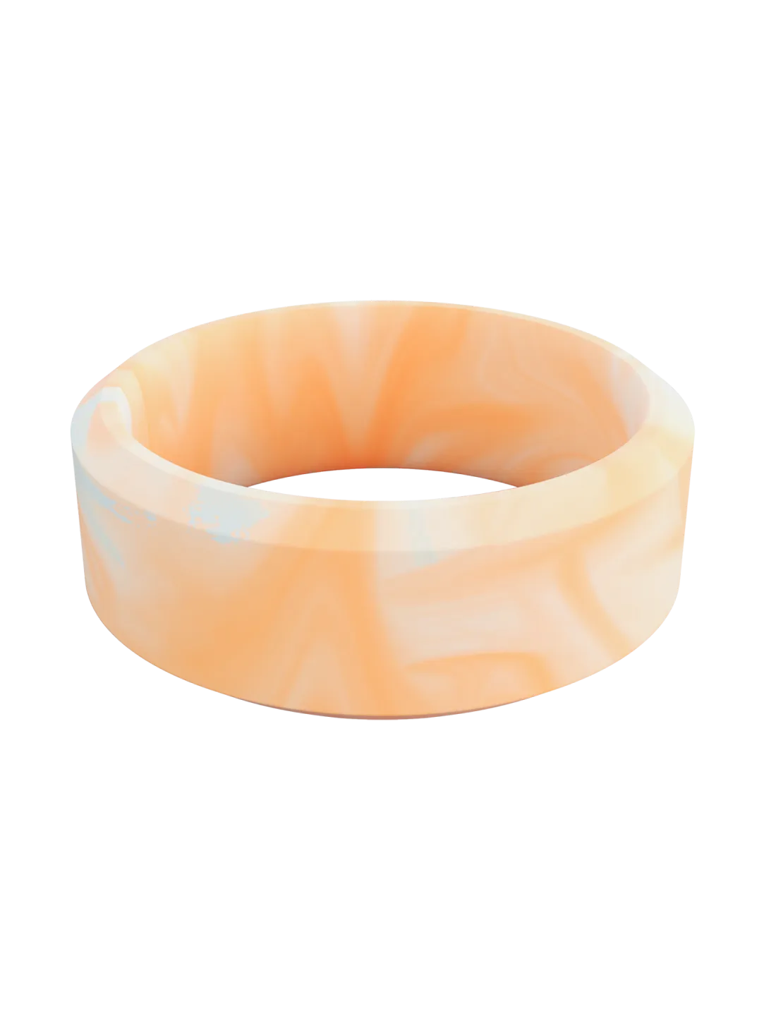 Pink Modern Silicone Ring