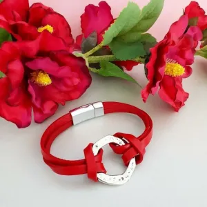 Rain Leather Bracelet