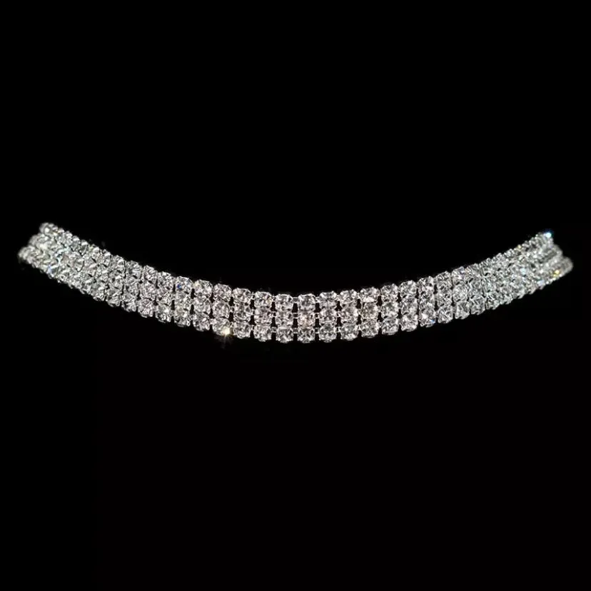 Reina Rhinestone Choker - 4 Styles