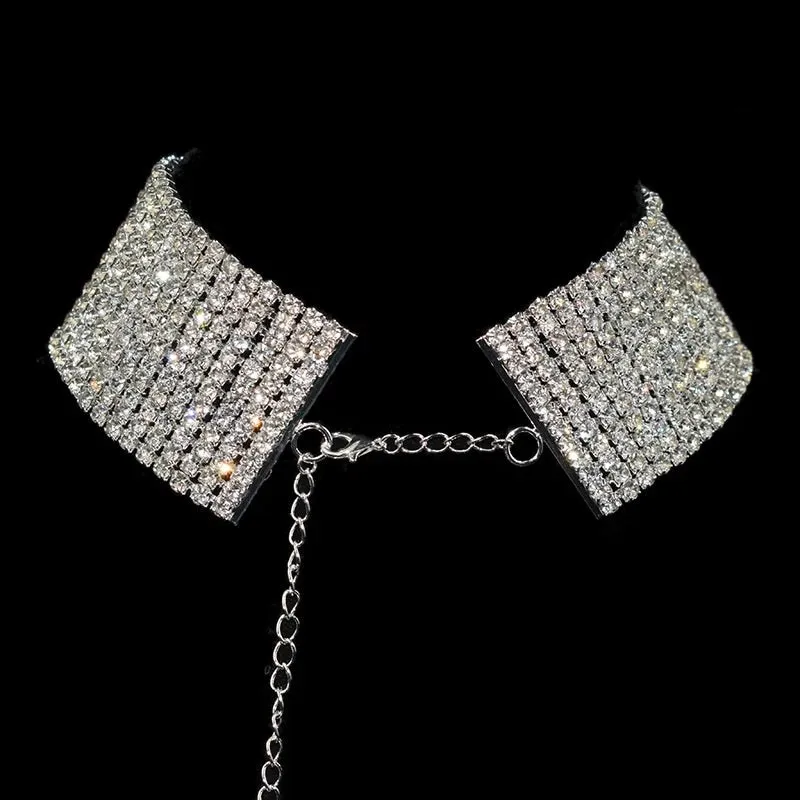 Reina Rhinestone Choker - 4 Styles