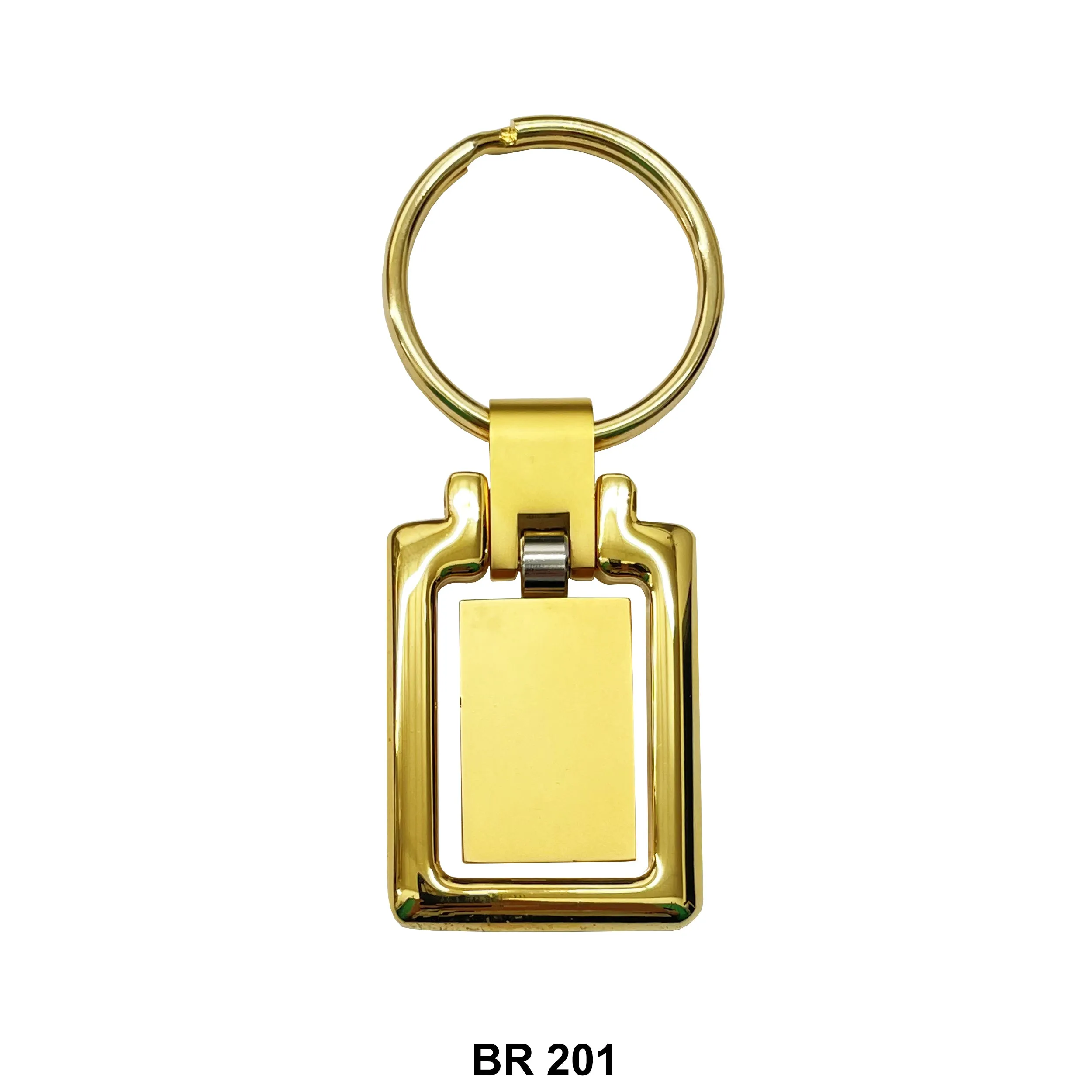 Revolving Double Rectangle Keychain BR 201