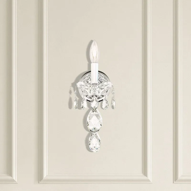 Schonbek 2990 Sterling 1-lt 15" Tall Wall Sconce