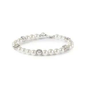 Silver Regal Pearl Bracelet