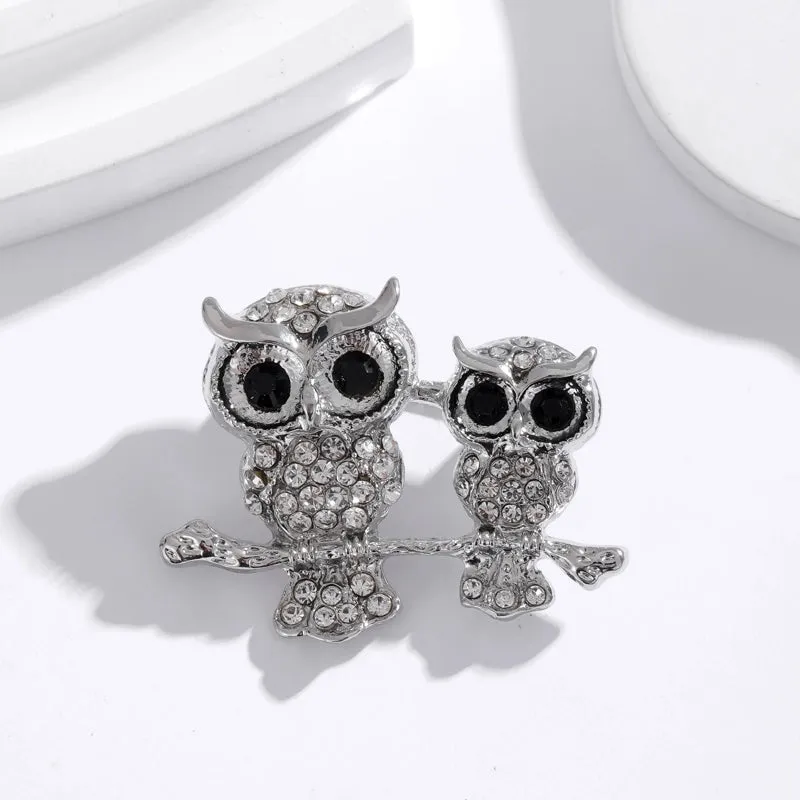 Simple Style Classic Style Animal Wreath Airplane Alloy Inlay Rhinestones Women's Brooches