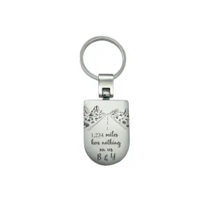 Squoval Mirror Keychain CH 0032