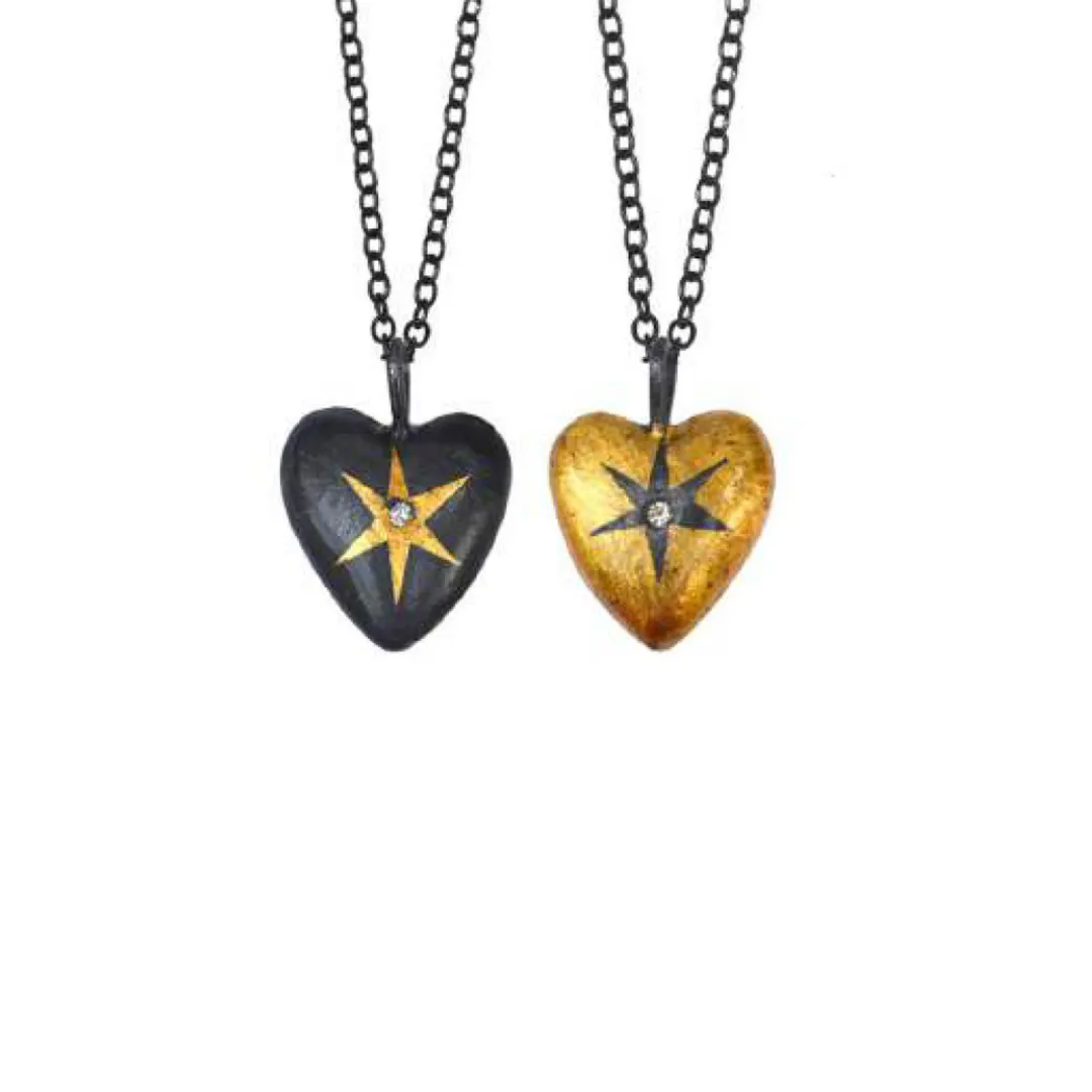 Star Heart Pendant