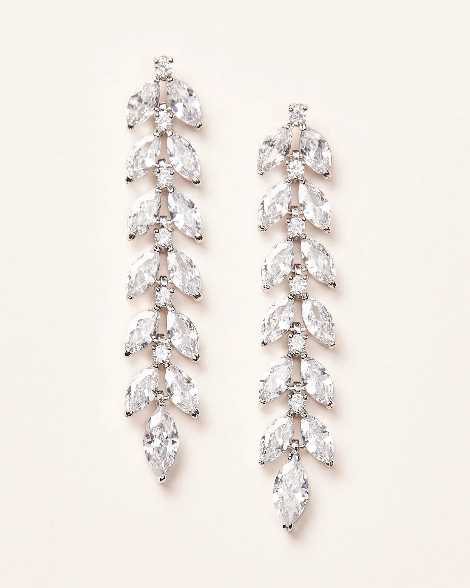 Timeless Drop Wedding Earrings