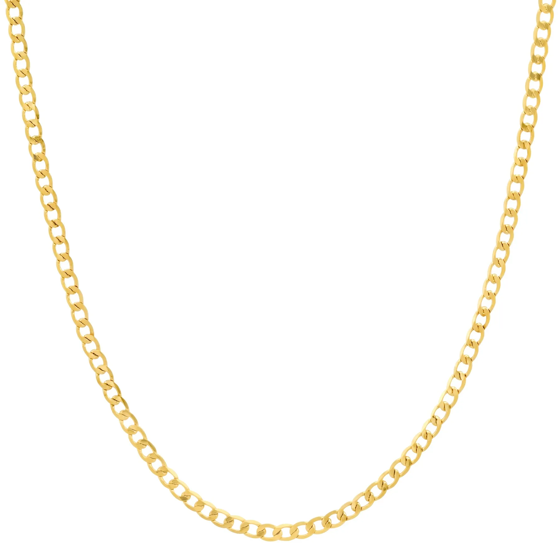 TINY CUBAN LINK CHAIN GOLD