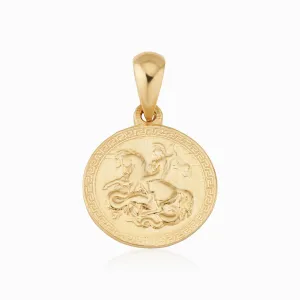 Triumph Coin Pendant Charm