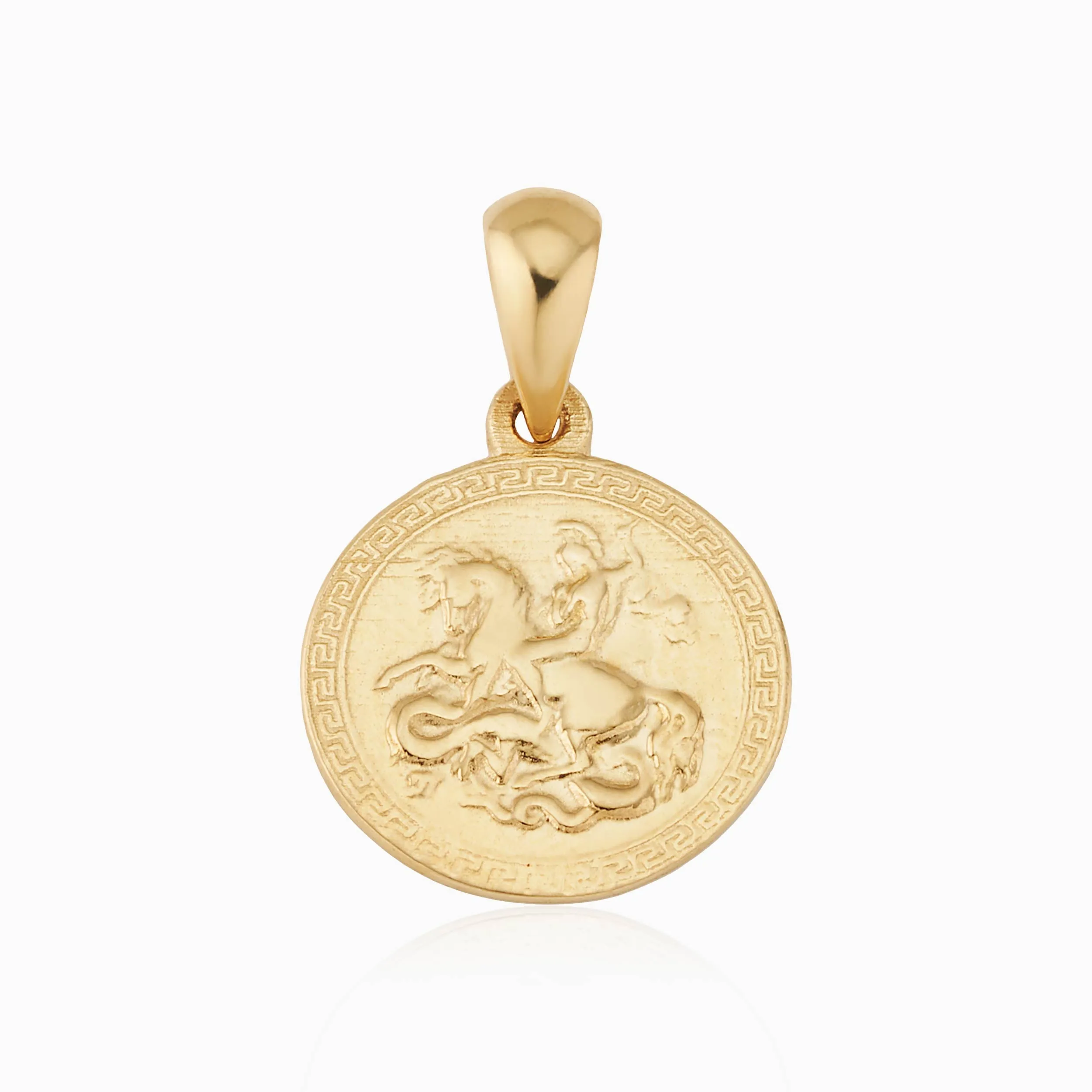 Triumph Coin Pendant Charm