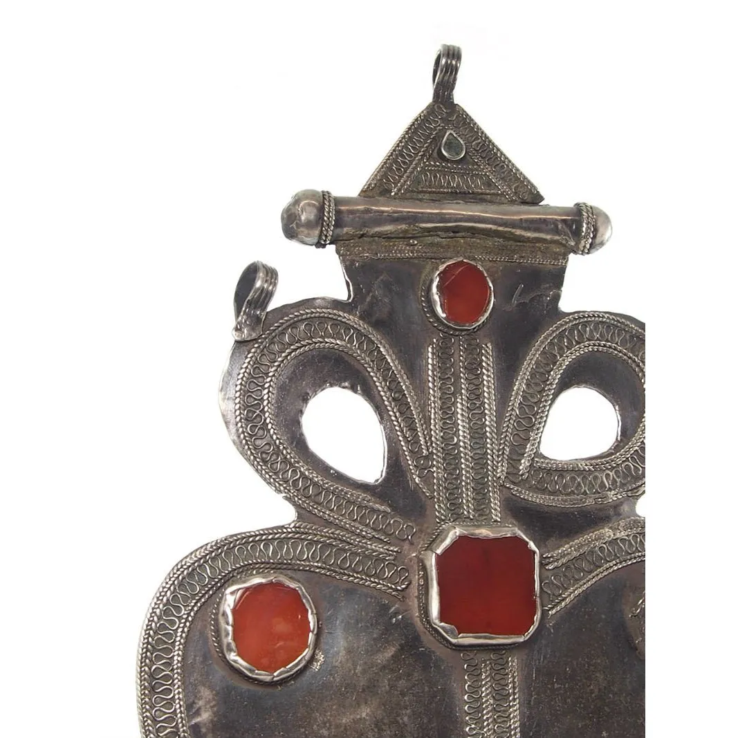 Turkmen Asyk Heart/Cordiform Pendant