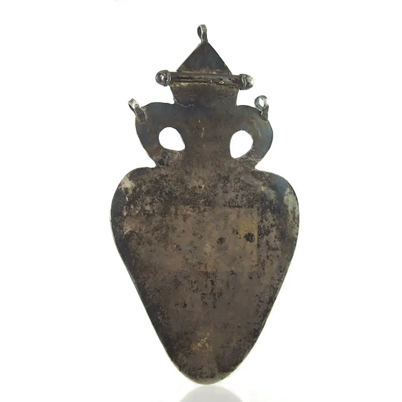 Turkmen Asyk Heart/Cordiform Pendant