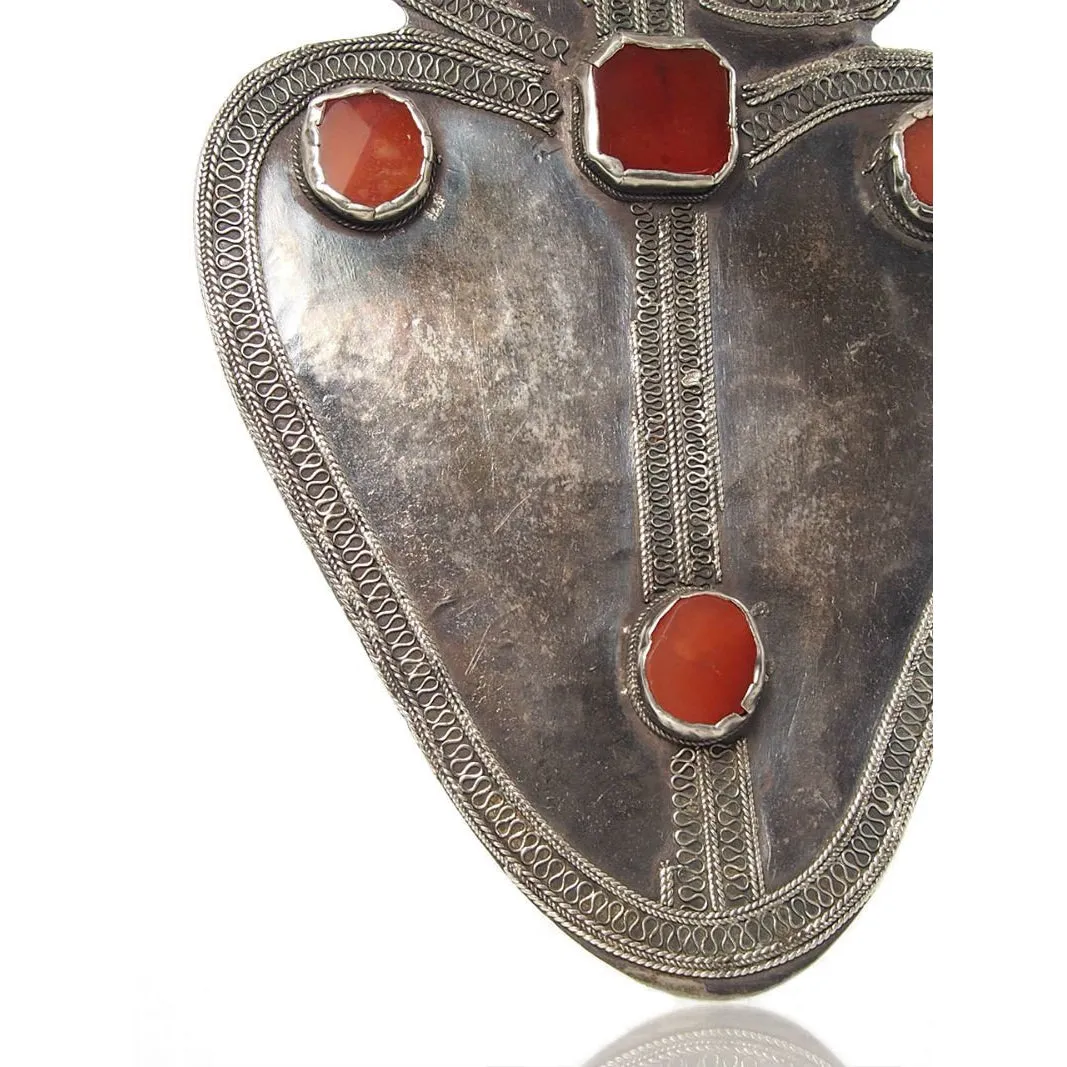 Turkmen Asyk Heart/Cordiform Pendant