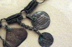 Viking Hoard Dirham Coin Reproduction Necklace