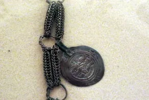 Viking Hoard Dirham Coin Reproduction Necklace